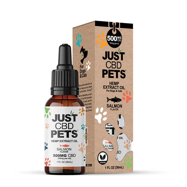CBD Oil For Cats - Salmon Flavored