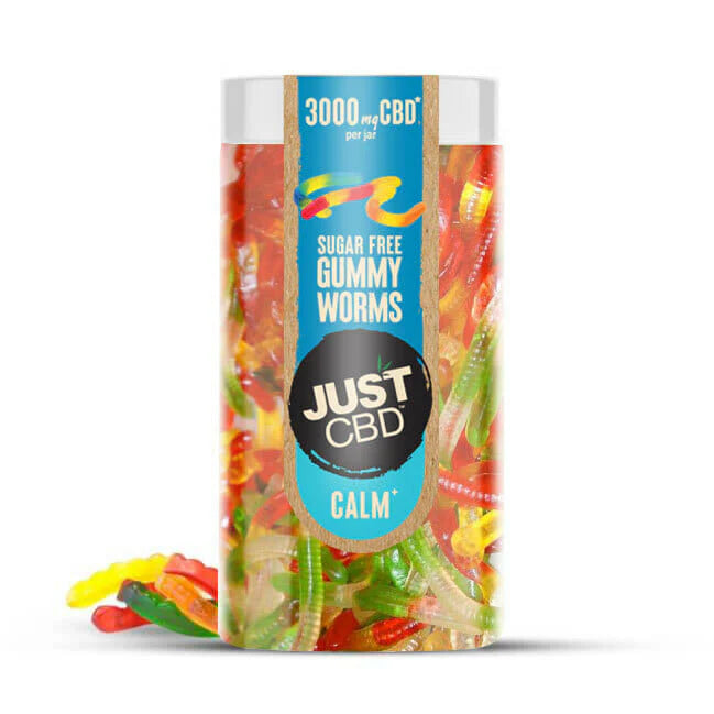 Sugar Free Worms CBD Gummies
